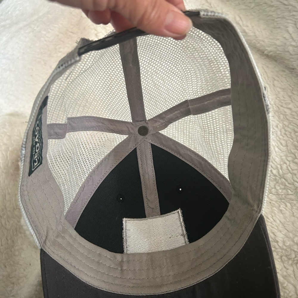 Legacy Mid Pro Snapback Black and Gray Trucker Hat - Picture 7 of 9